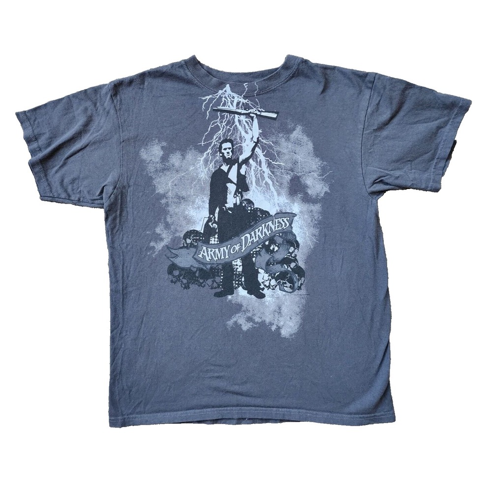 Army of Darkness Shirt Mens Large 2009‎ Gray Anvil Tag Movie Tee